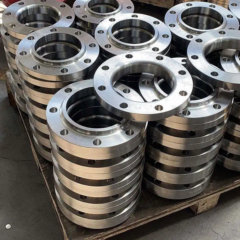 Spot Supply Prime Quality Slip on Flange ANSI B16.5 Cl150 201 304 304L 316 316L 316ti 309 310 321 Pn16 DN25 RF Stainless Steel Flange for Medical Machinery