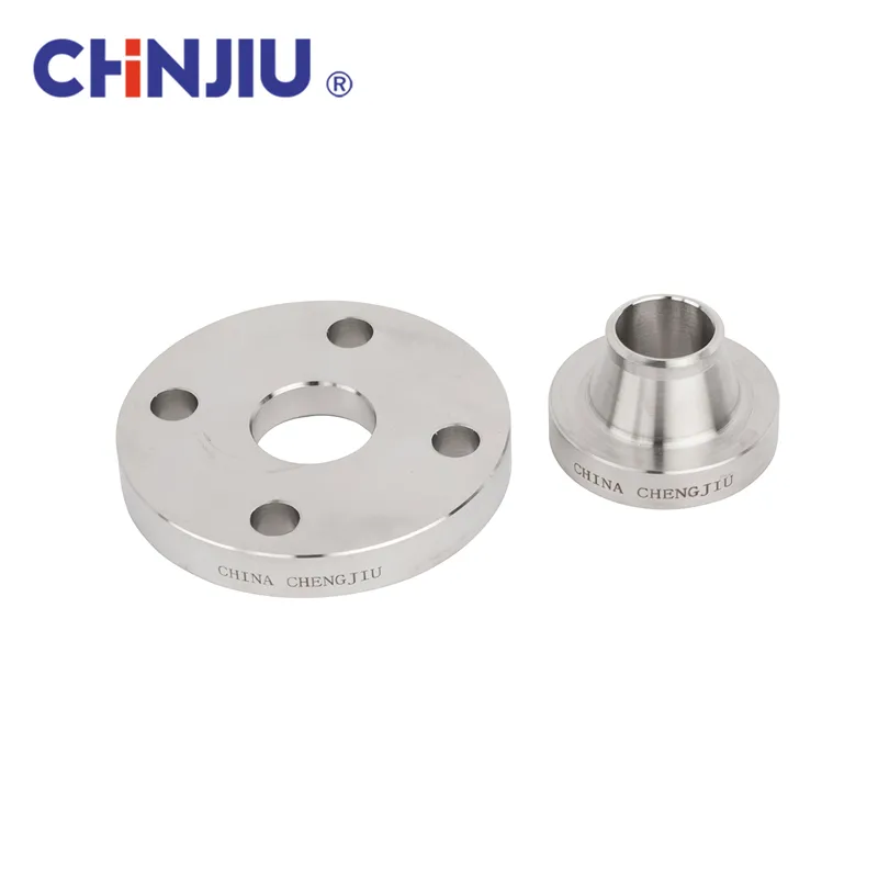 Aço inoxidável ANSI B16.5 Flange cego forjado Classe 300 Flange solto com junta sobreposta