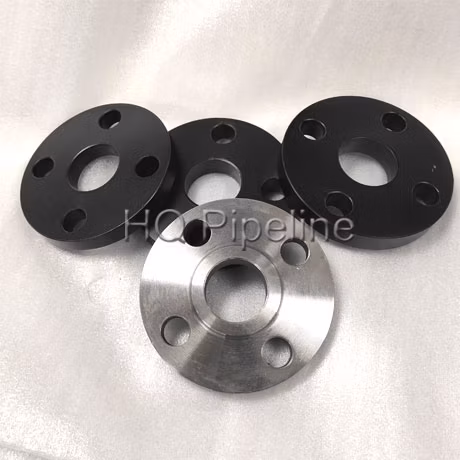 ASME/ANSI/DIN/GOST/BS/En/as/JIS/API 6A Aço carbono forjado A105, A105n, A106, Q235, A350 Lf2, A216 Wcb S235jr S275jr Junta sobreposta/So/deslizamento em flanges