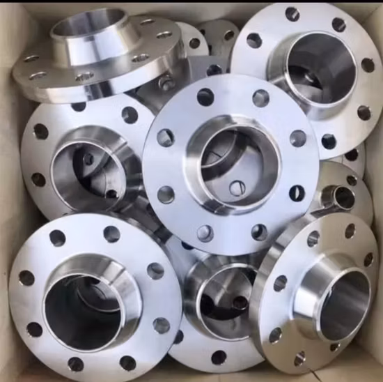 ASME B16.5 Aço Inoxidável Carbono Stee Usinado Forjado Soldado Flange