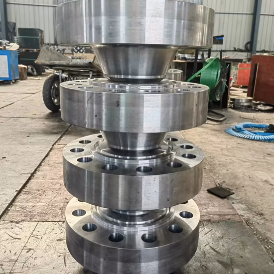 Flange de pescoço de solda de aço carbono forjado ANSI A105 JIS B2220 5K/10K