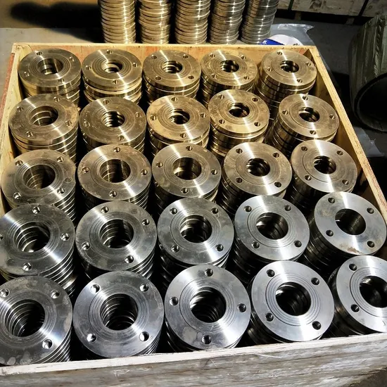 Flange de pescoço de solda de encaixe de tubo ASTM JIS DIN