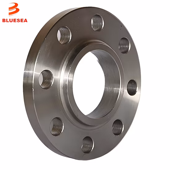 JIS ASME En1092 DIN GOST BS B16.5 ANSI Uni SABS SS304 316L Aço Inoxidável Forjado Slip on Flange