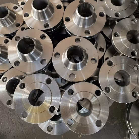 JIS DIN ANSI B16.5 Flanges Ss/CS de Aço Forjado RF/FF Deslizamento no Flange Wn