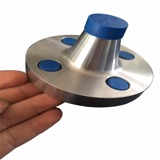 ANSI B16.5 Encaixe de tubo Pn16 Std A105 Calço de aço carbono forjado no flange