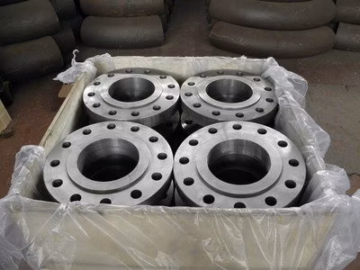 ASME B16.5 aço inoxidável CNC usinado forjamento flange de solda