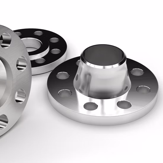 ANSI B16.5/ASTM A105 DIN/GOST/BS Aço Carbono/ Q235 / Aço Inoxidável FF RF Wn/So/Rosqueado/Placa/Soquete Flange Forjada Fabricação na China