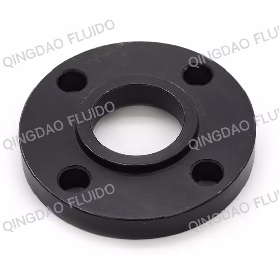 Flange Fabricante Aço Carbono Forjado Padrão ASME B16.5 Sch40 Sch80 ASTM A105 Flange
